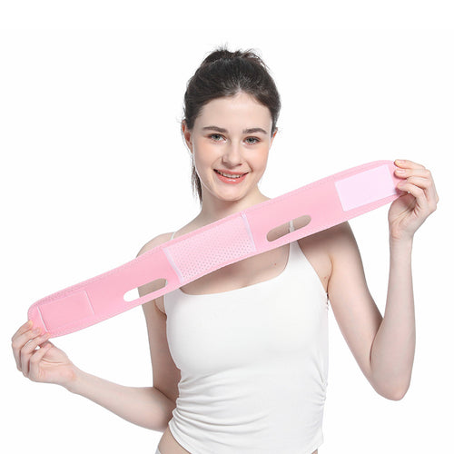 Reusable V Line Mask Facial Slimming Strap Double Chin Reducer Chin Up Mask Face Lifting Belt V Shaped Slimming Face Mask